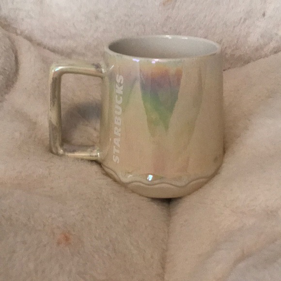 Starbucks Other - Holo White Starbucks Mug